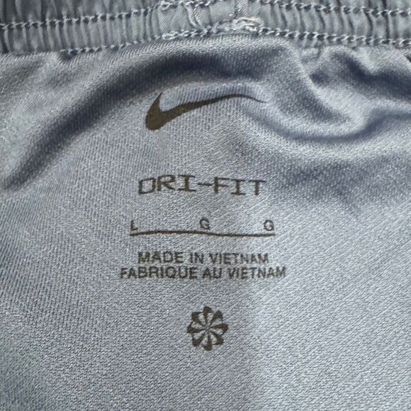 Nike Dri-FIT Tempo Shorts - Size Large, Gray/Blue - Picture 6 of 8